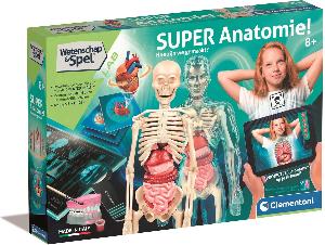 Bekijk leuke cadeautip : Clementoni Wetenschap & Spel - Super Anatomie